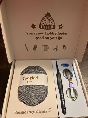 Tangled Crochet Beanie Kit